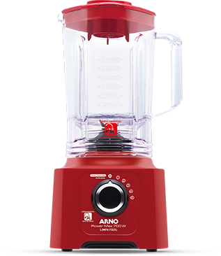 Liquidificador Arno Power Max Limpa Fácil 700W Vermelho